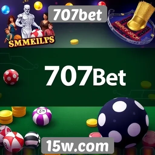 Disponibilidade de jogos e categorias no 707bet