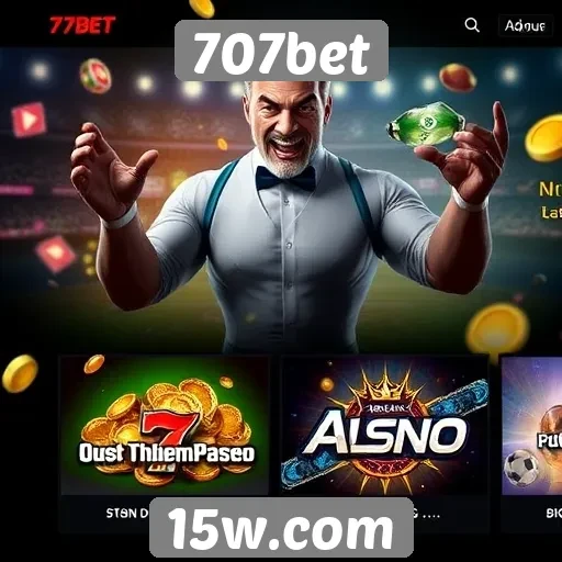Exploração das ofertas de jogos no 707bet