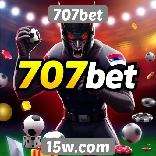Variedade de jogos disponíveis no 707bet